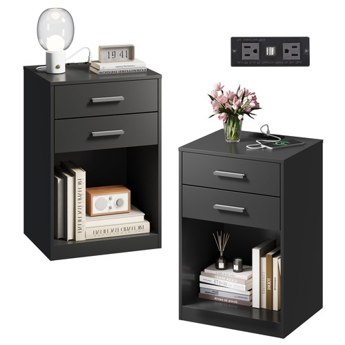 Wlive nightstands set 2 - set, of